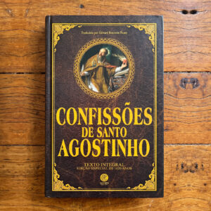 Confissões de Santo Agostinho - Edição de Luxo Almofadada